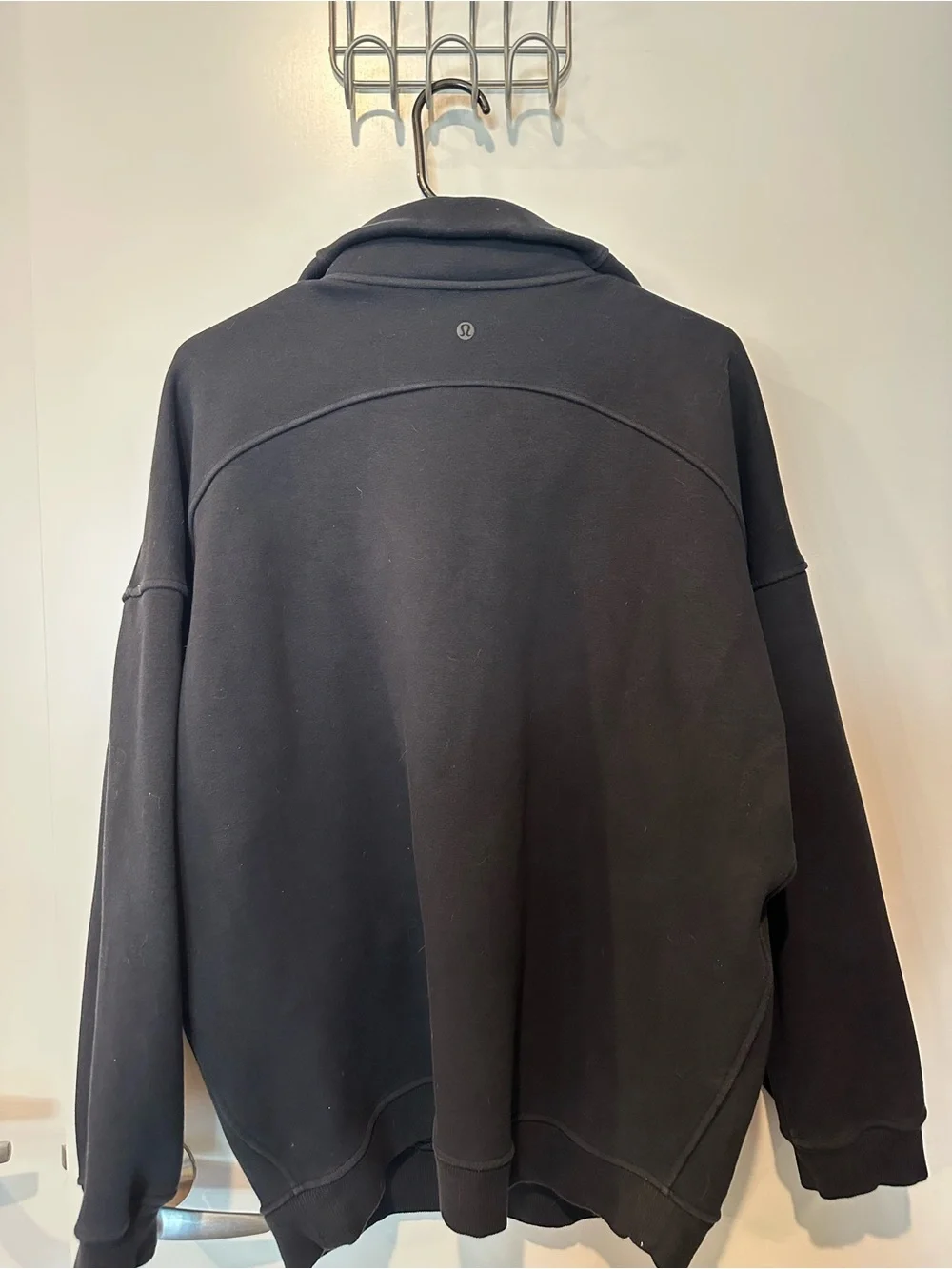 lululemon athletica Black Quarter-Zip Pullover Sweatshirt